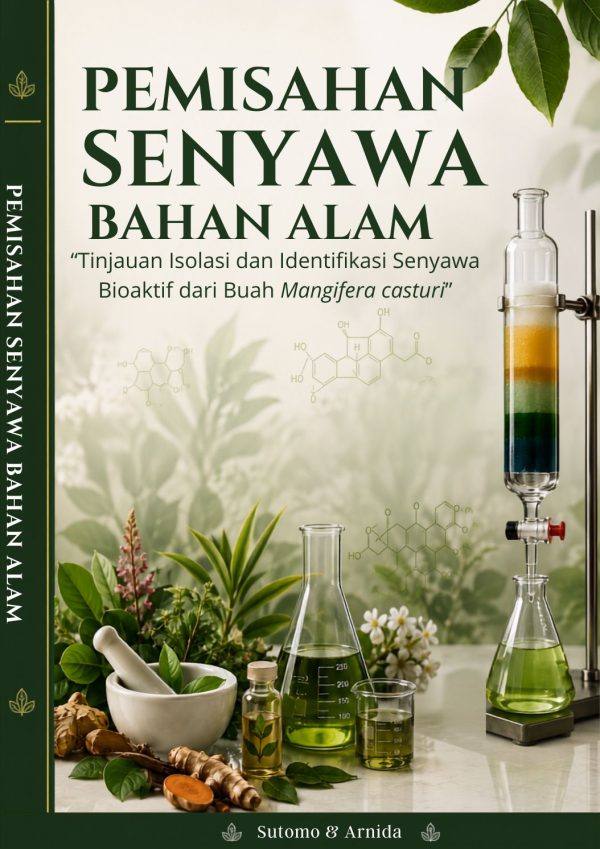 Cover Buku Pemisahan Senyawa Bahan Alam